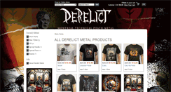 Desktop Screenshot of derelictmetal.ifmerch.com