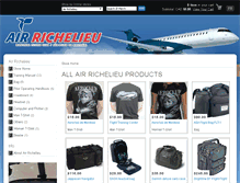 Tablet Screenshot of airrichelieu.ifmerch.com
