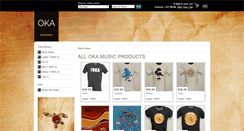 Desktop Screenshot of okamusic.ifmerch.com
