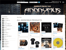 Tablet Screenshot of anonymus.ifmerch.com